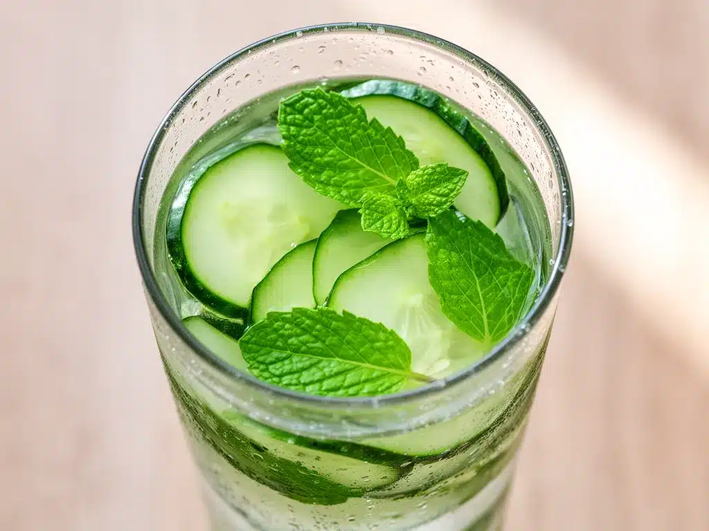 Erfrischendes Gurken-Minz Wasser: 3 Einfache Schritte für perfekten Sommer 4 Gurken-Minz Wasser preparation steps