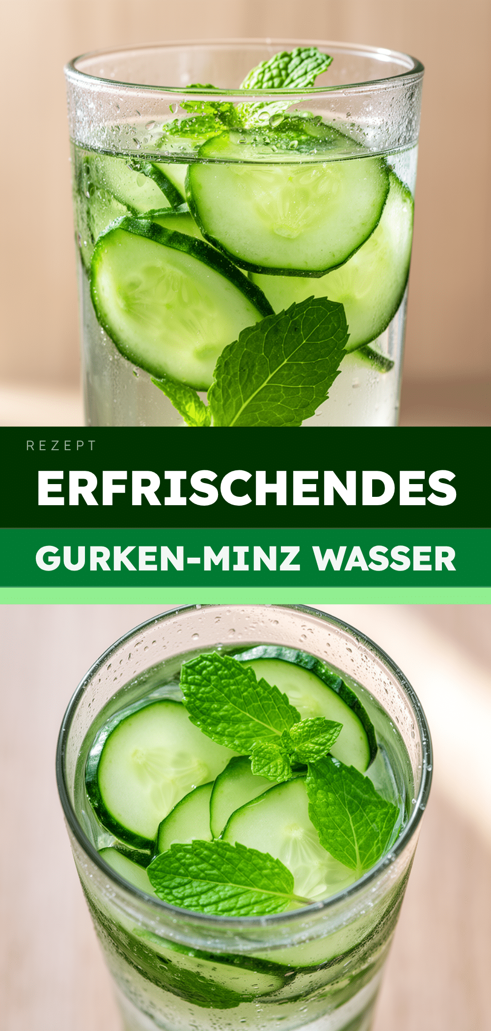 Erfrischendes Gurken-Minz Wasser: 3 Einfache Schritte für perfekten Sommer 5 Gurken-Minz Wasser recipe