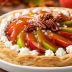Herbstliche Karamell-Apfel Tarte - featured image