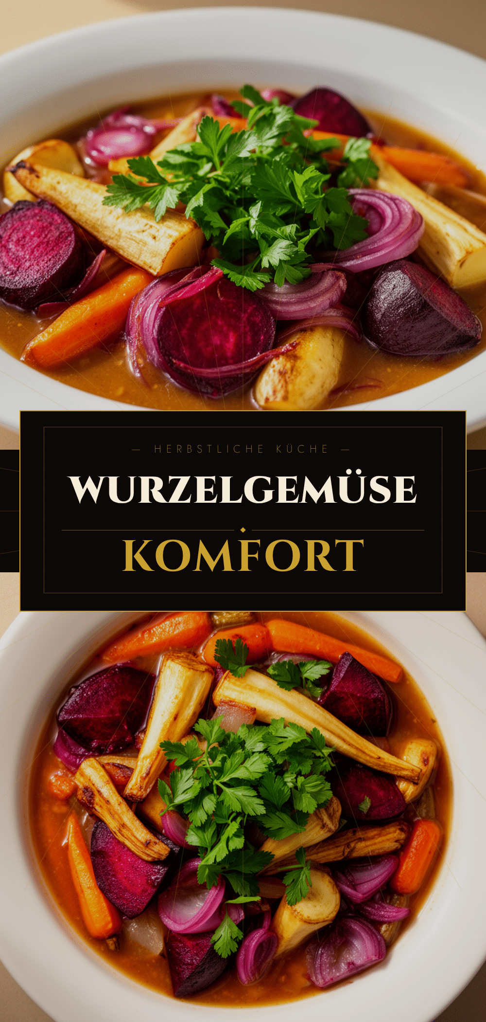 Herbstlicher Wurzelgemüse-Eintopf: 5 Einfache Erntedank Rezepte 5 Herbstlicher Wurzelgemüse-Eintopf recipe