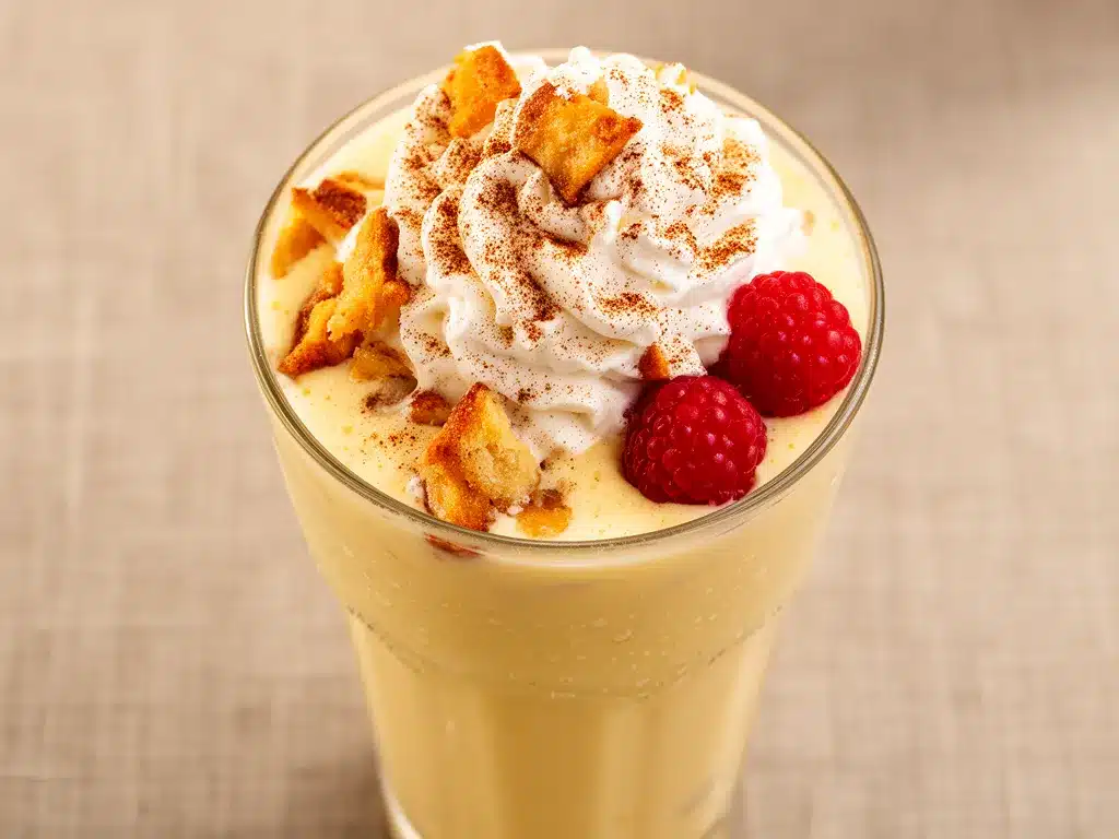 Fluffig cremiger Kaiserschmarrn Milchshake: Das beste 5-Minuten Rezept 4 Kaiserschmarrn Milchshake preparation steps