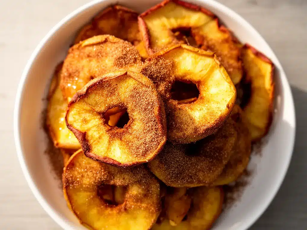 Knusprige Airfryer Apfelringe: 15 Min einfaches Rezept 4 Knusprige Airfryer Apfelringe preparation steps
