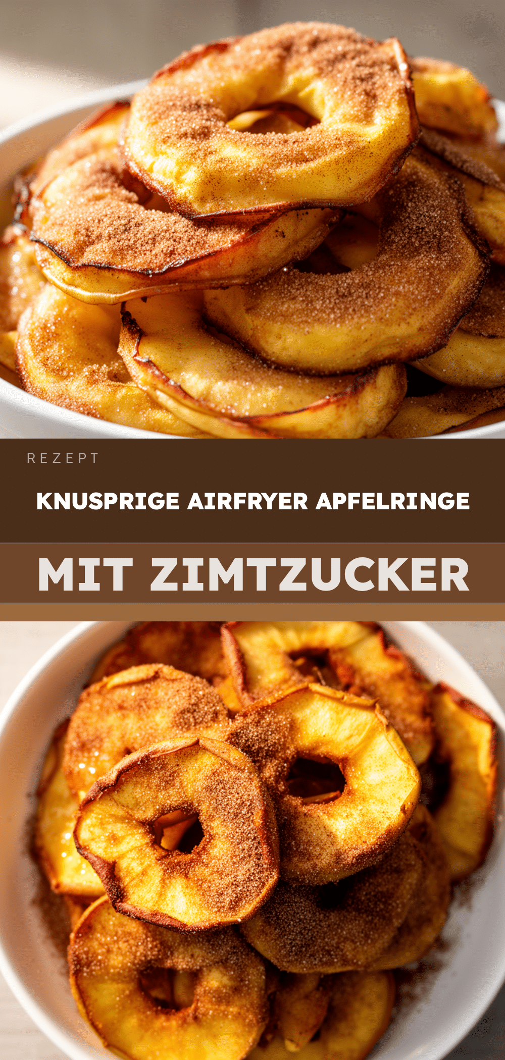 Knusprige Airfryer Apfelringe: 15 Min einfaches Rezept 5 Knusprige Airfryer Apfelringe recipe