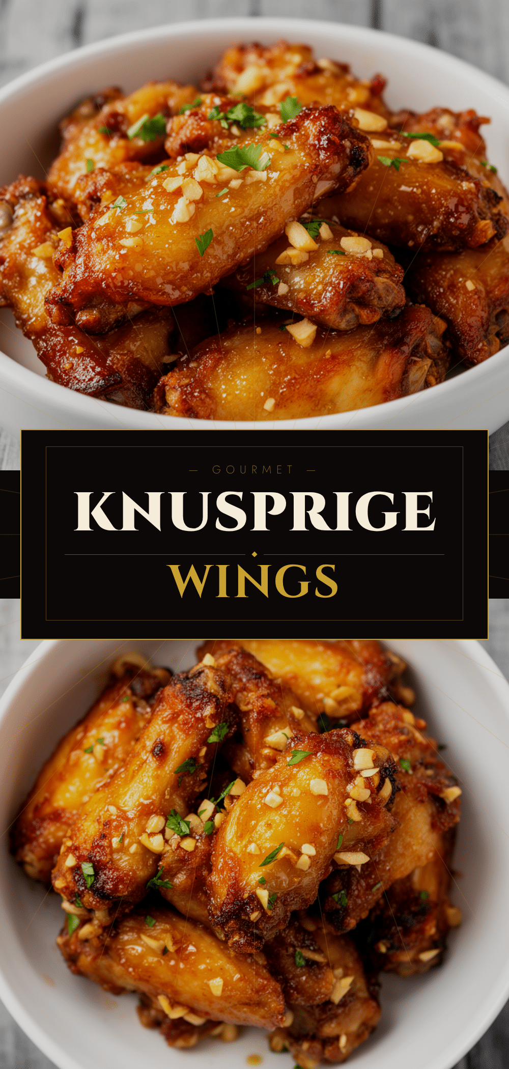 Knusprige Airfryer Hähnchen-Wings: Honig-Knoblauch Rezept in 20 Min 5 Knusprige Airfryer Hähnchen-Wings recipe