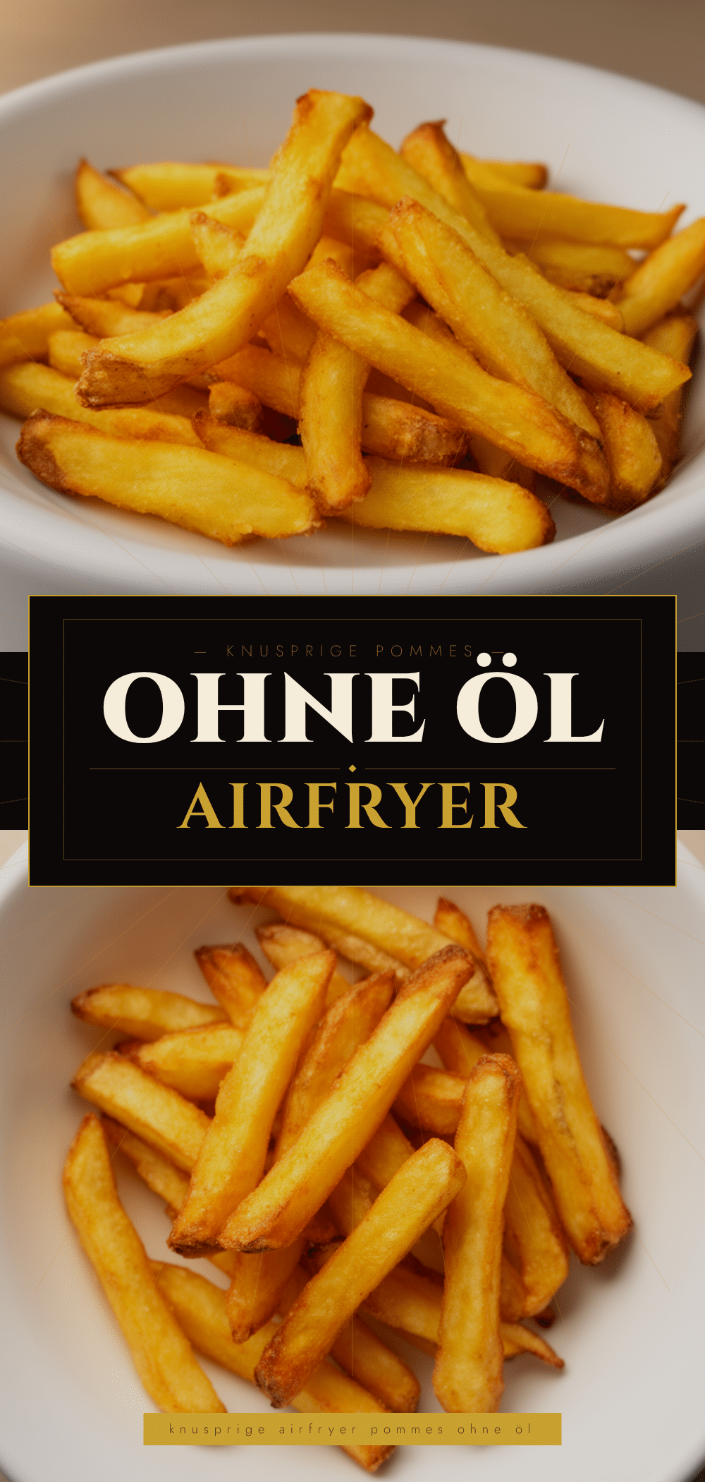 Knusprige Airfryer Pommes ohne Öl: Die besten Rezepte 5 knusprige Airfryer Pommes ohne Öl recipe