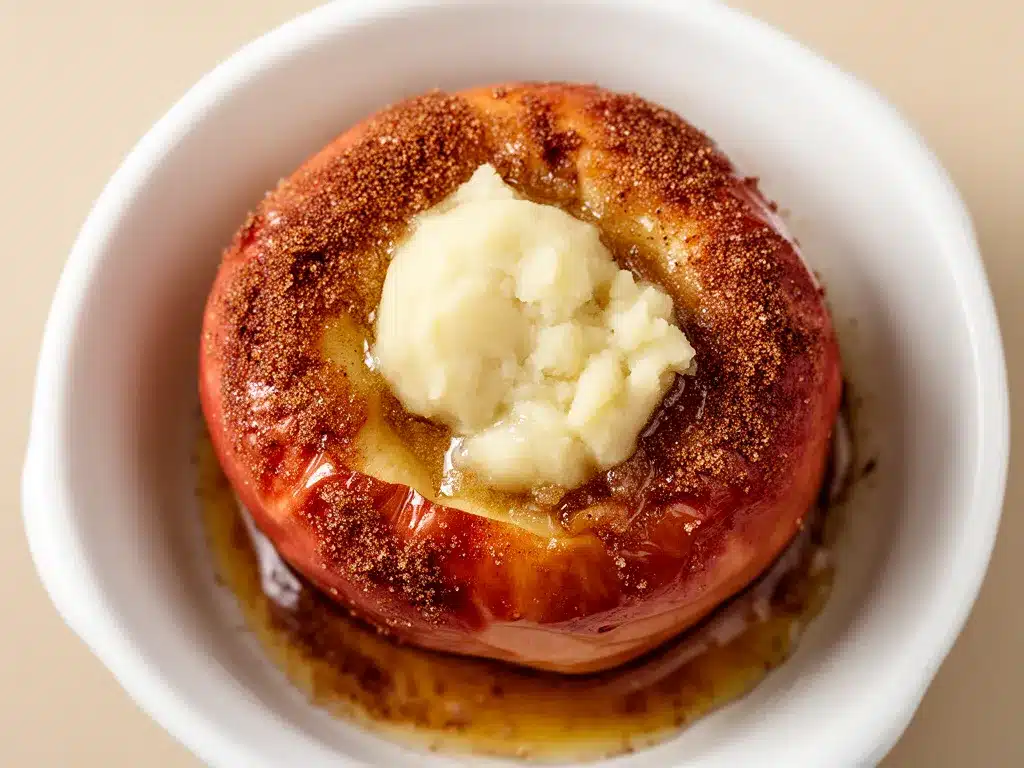 Knuspriger Bratapfel: Beste Marzipanfüllung 4 Knuspriger Bratapfel mit Marzipanfüllung preparation steps