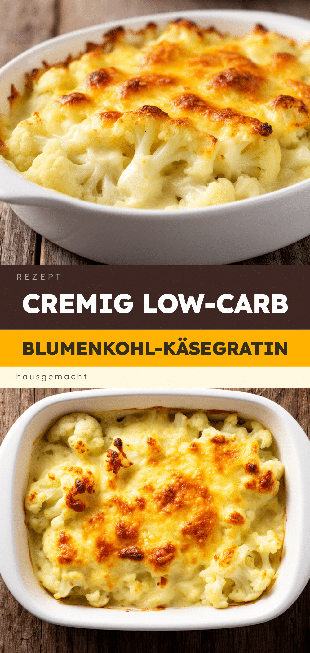 Low-Carb Blumenkohl-Käsegratin in 30 Min: Das beste Rezept 5 Low-Carb Blumenkohl-Käsegratin recipe