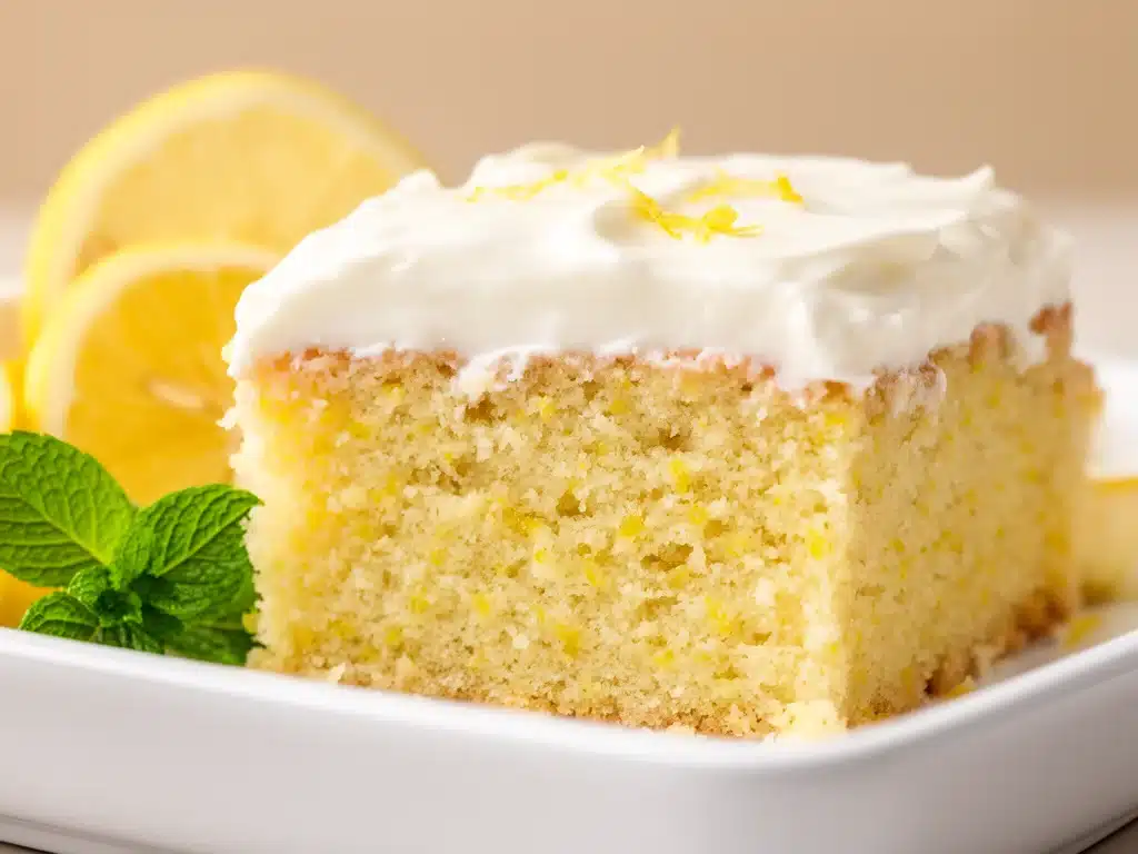 Low-Carb Zitronenkuchen - featured image