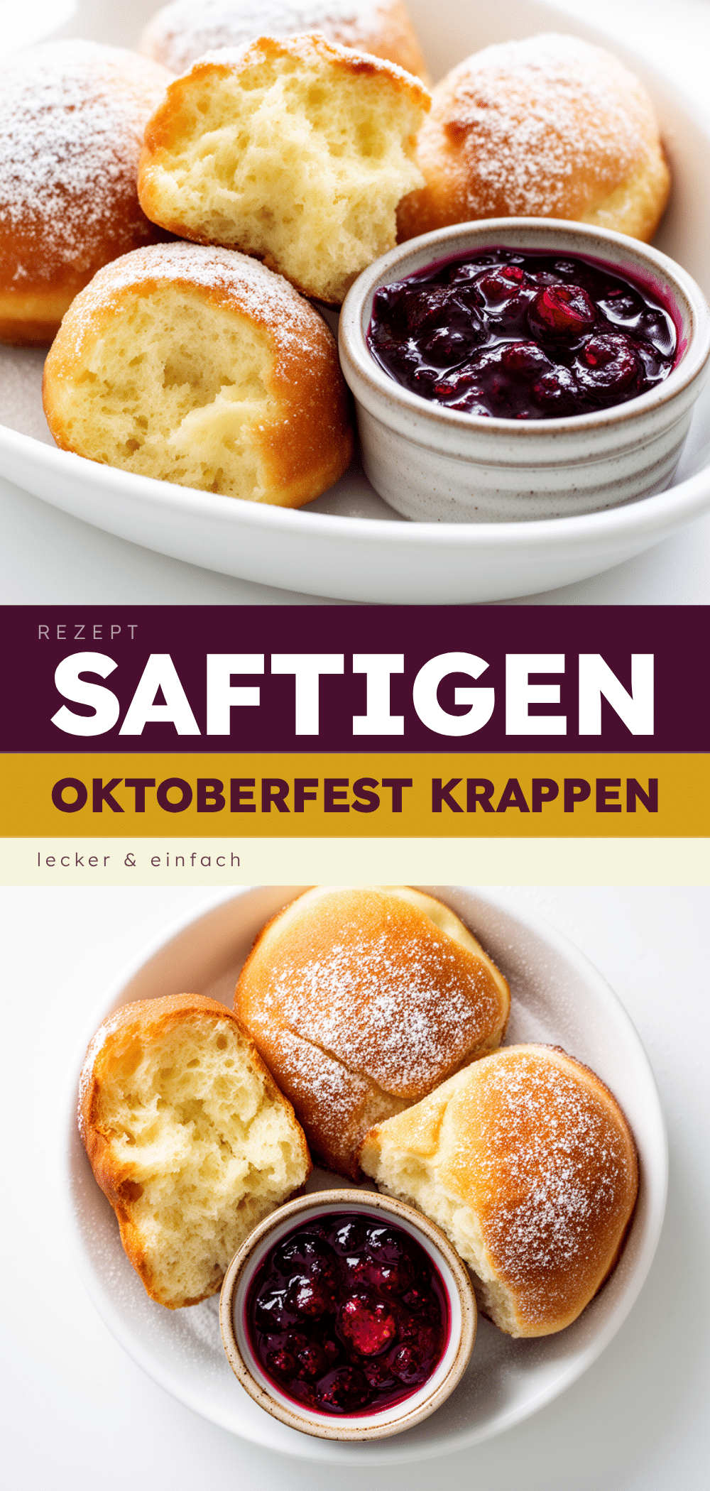 Oktoberfest Krapfen: Bestes Pflaumenmus-Rezept in 45 Min 5 Oktoberfest Krapfen recipe