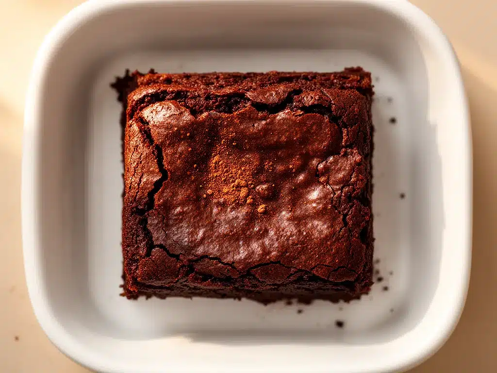 Proteinreiche Quark Brownies: 3 Zutaten & Super Einfach 4 Proteinreiche Quark Brownies preparation steps