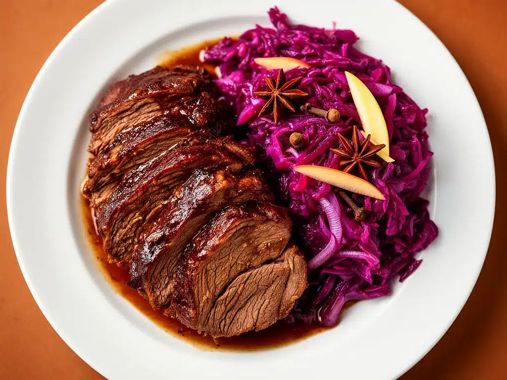 Rheinischer Sauerbraten: Das beste Rezept in 24h 4 Rheinischer Sauerbraten preparation steps