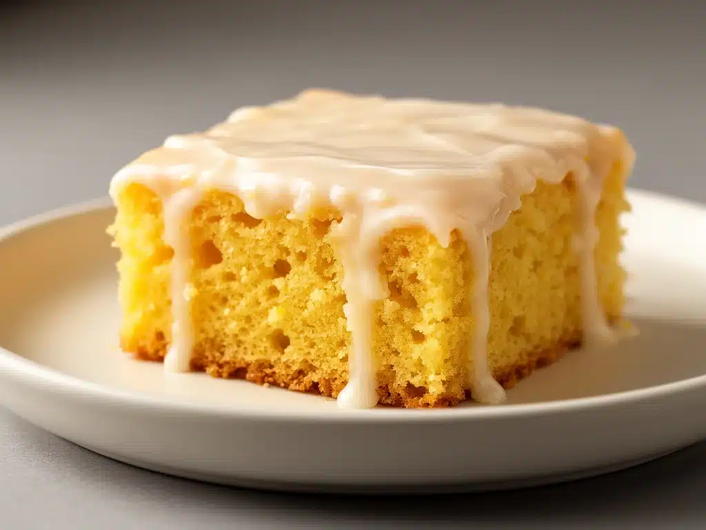 saftiger Zitronenkuchen - featured image