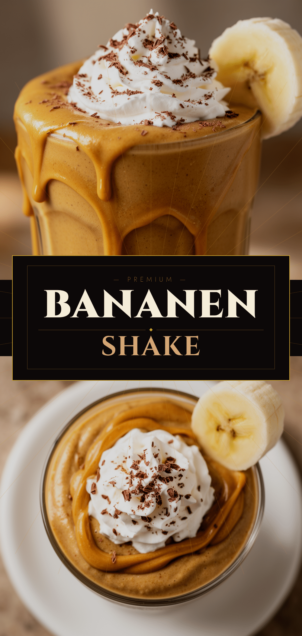 Vegane Bananen Erdnussbutter Shake: 5 Min Rezept 5 Vegane Bananen Erdnussbutter Shake recipe