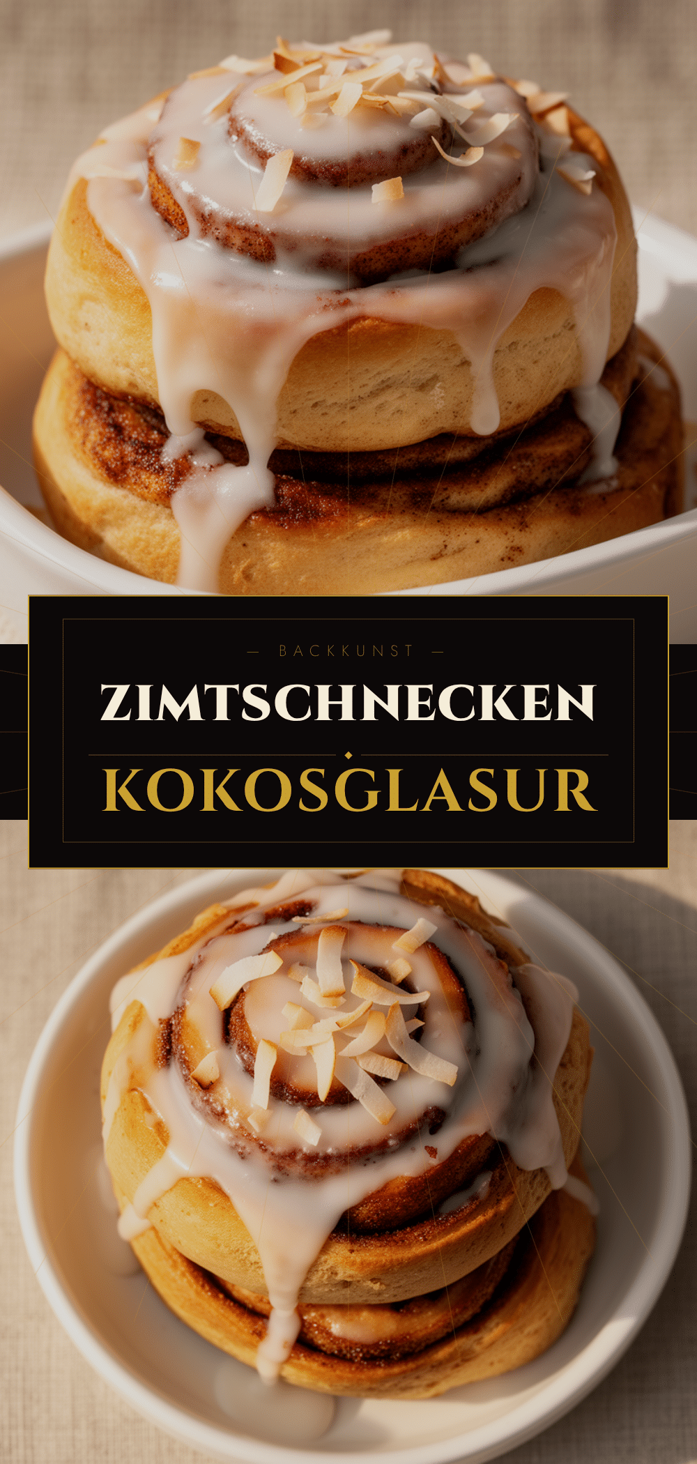 Vegane Zimtschnecken: 40 Min. mit Kokosglasur 5 veganen Zimtschnecken recipe