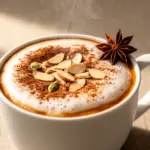 veganer Mandel Chai Latte - featured image