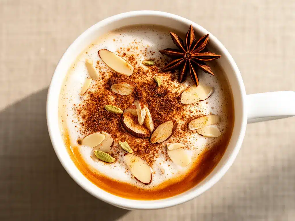 Veganer Mandel Chai Latte: Cremiger 10-Minuten Rezept 4 veganer Mandel Chai Latte preparation steps