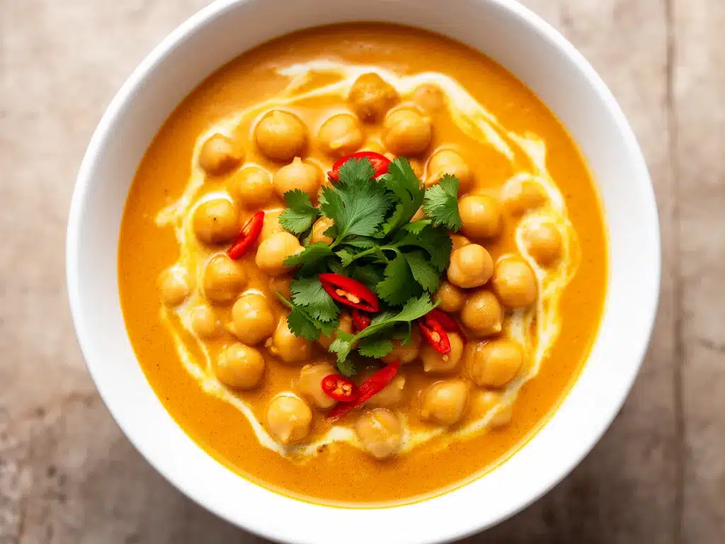 Veganes Kichererbsen-Curry: 20 Min. leicht gemacht 4 veganes Kichererbsen-Curry preparation steps