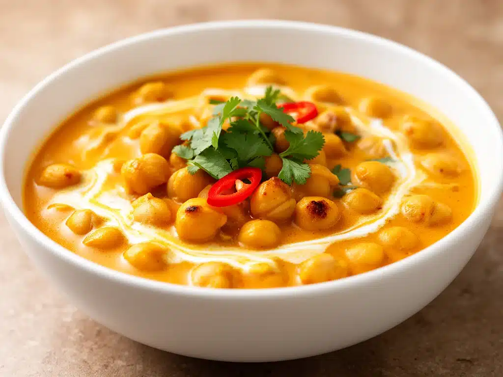 veganes Kichererbsen-Curry - featured image